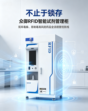 不止于锁存：众御RFID智能试剂管理柜筑牢毒麻、易制毒高风险药品全流程管控防线