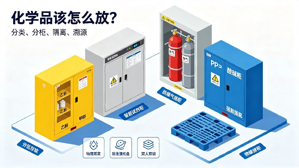 《实验室化学品分类存储全攻略，别再放错了》
